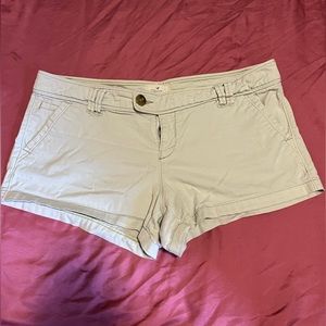 Vintage American Eagle Khaki Short Shorts
